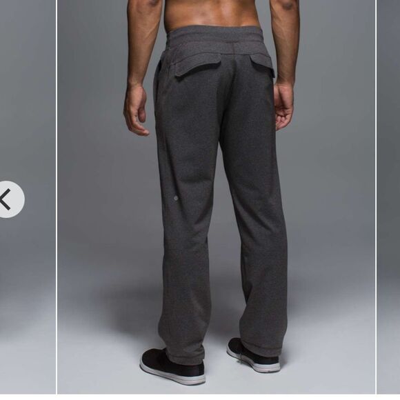 Lululemon Kung Fu Pant Heathered Dark Grey M - Picture 8 of 9